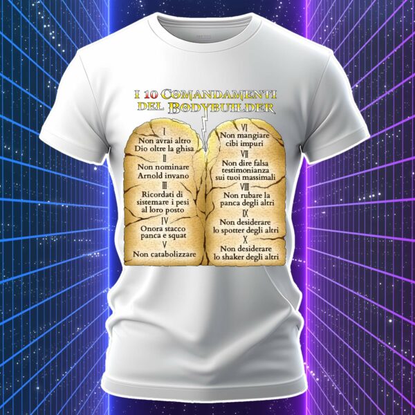 I 10 COMANDAMENTI DEL BODYBUILDER - immagine 2
