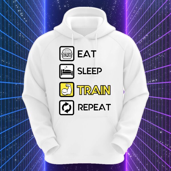 EAT SLEEP TRAIN REPEAT - immagine 2