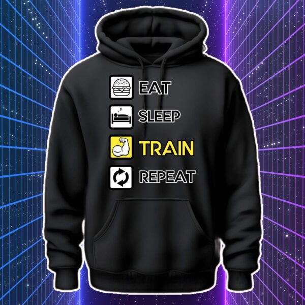 EAT SLEEP TRAIN REPEAT - immagine 3