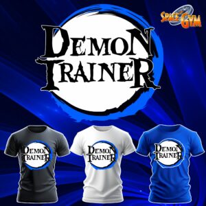 DEMON TRAINER - Logo Blue