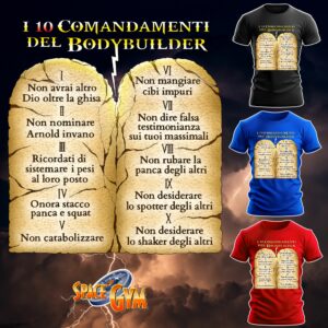 I 10 COMANDAMENTI DEL BODYBUILDER