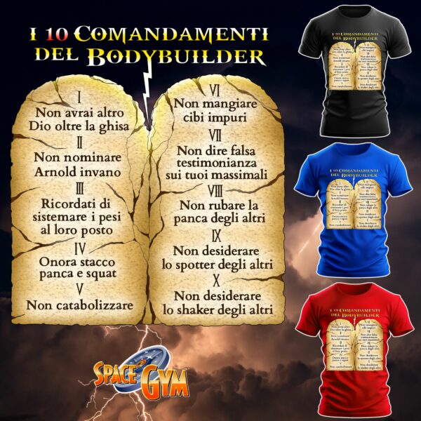 I 10 COMANDAMENTI DEL BODYBUILDER