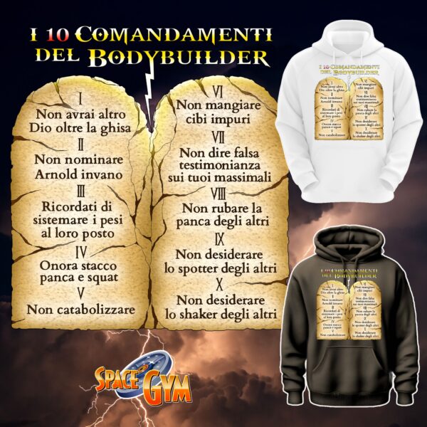 I 10 COMANDAMENTI DEL BODYBUILDER