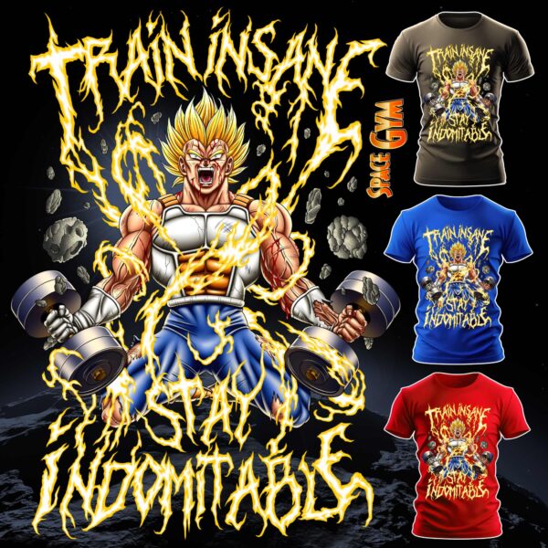 TRAIN INSANE STAY INDOMITABLE