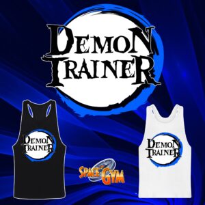DEMON TRAINER - Logo Blue