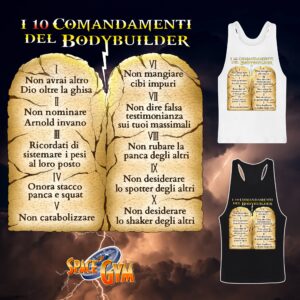 I 10 COMANDAMENTI DEL BODYBUILDER